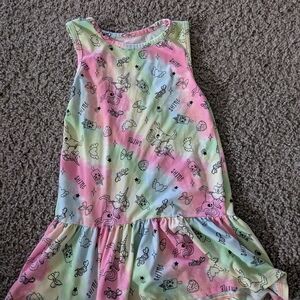 Nickelodeon JoJo Siwa Pastel Cartoon Dress